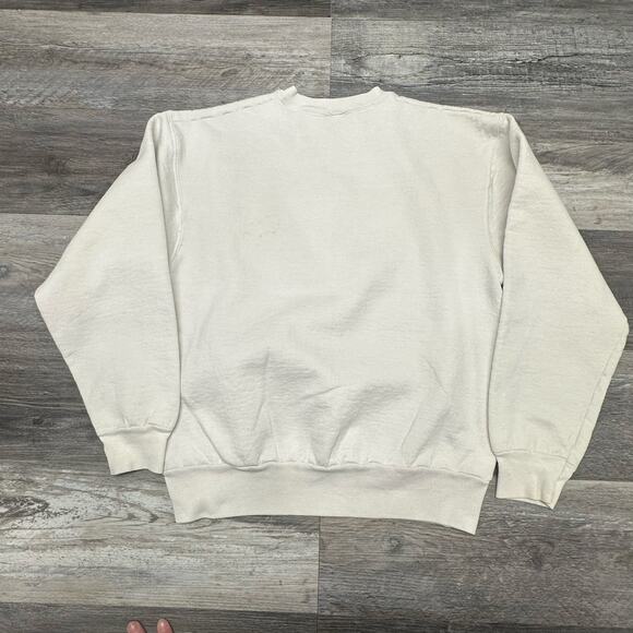 Vintage 80s University of Illinios Fruit Of The Loom Mens M Crewneck Sweatshirt - Picture 3 of 11